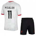 Nogometni Dresovi Liverpool M.Salah 11 Dječji Treći 2024-25 Kratkih Rukava
